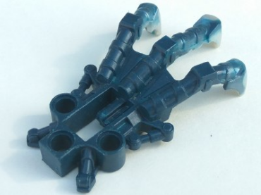 53562pb03 - Bionicle Foot Piraka Clawed with Marbled Pearl Light Gray Pattern
