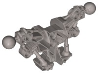 53564 - Bionicle Piraka Torso with 2 Ball Joint