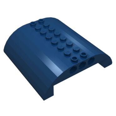 54095 - Slope, Curved 8 x 8 x 2 Double