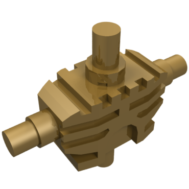 54275 - Torso Mechanical, Armor with 4 Pins, Bionicle