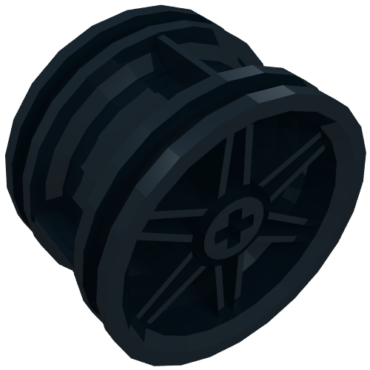 56145 - Wheel 30.4mm D. x 20mm with No Pin Holes and Reinforced Rim