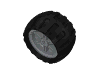 56145c01 - Wheel 30.4mm D. x 20mm with No Pin Holes and Reinforced Rim with Black Tire 43.2 x 22 ZR (56145 / 44309)
