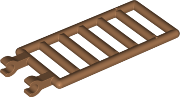 5630 - Bar 7 x 3 with 2 Open O Clips (Ladder)