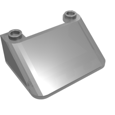 57783 - Windscreen 3 x 4 x 1 1/3 Large Glass Surface