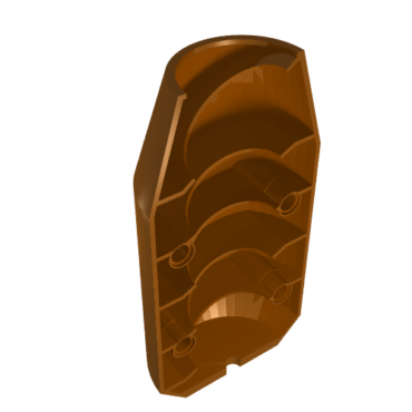 57792 - Vehicle, Tipper Drum 3 x 6 x 10 Half with 4 Pin Holes