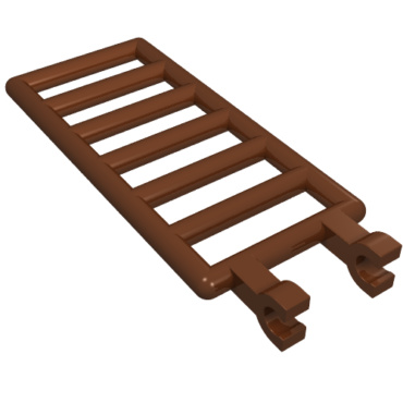 6020 - Bar 7 x 3 with 2 Clips (Ladder)