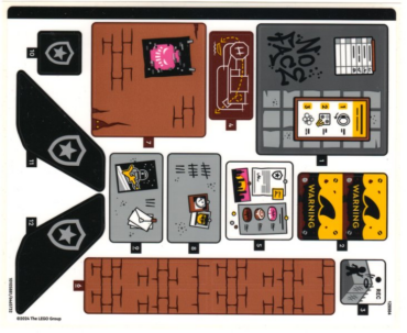 60419stk01 - Sticker Sheet for Set 60419 - (10105881/6465732)