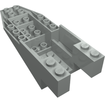 6058 - Cockpit 11 x 4 x 2 2/3 Inverted Slope