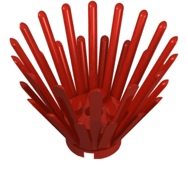 6065 - Plant Prickly Bush 2 x 2 x 3 Extension with 2 x 2 Center