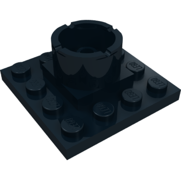 6067 - Boat, Mast Section Base 4 x 4 x 1 2/3