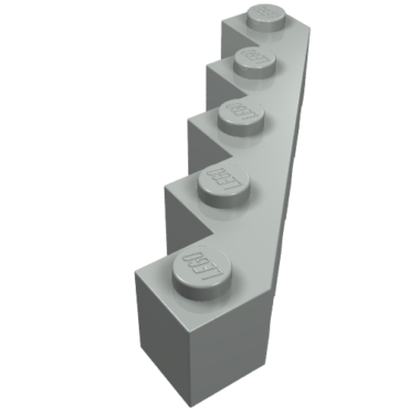 6107 - Brick, Modified Facet 5 x 5