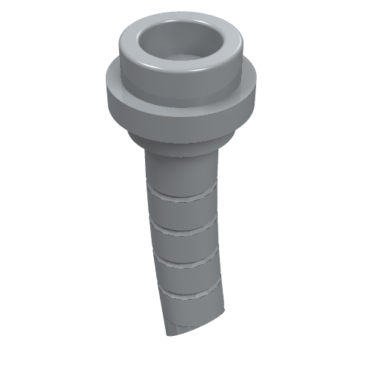 61199 - Minifigure, Weapon Lightsaber Hilt Short with Ridges
