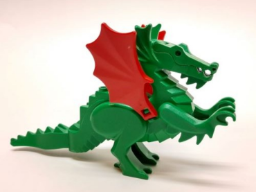 6129c03 - Dragon, Classic with Red Wings