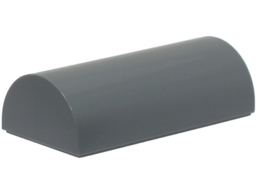 6192b - Slope, Curved 2 x 4 Double with Groove