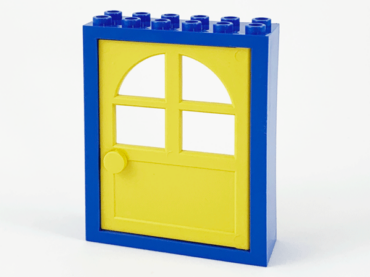 6235c02 - Door, Frame 2 x 6 x 6 FreeStyle with Yellow Door (6235 / 600)