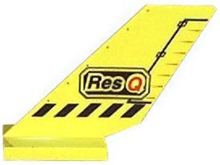6239px3 - Tail Shuttle with Res-Q and Black Lines Pattern