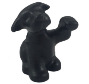 6250 - Dog, Belville, Sitting with Raised Paw