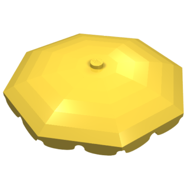 6252 - Belville Umbrella Top with Rounded Bottom Flaps