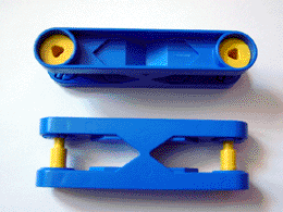 6279c01 - Duplo, Toolo Arm 2 x 6 with Triangular Set Screw at Both Ends