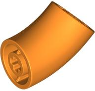 65473 - Brick, Round 2 x 2 D. 45 degrees Elbow (25.5mm Standing Height)