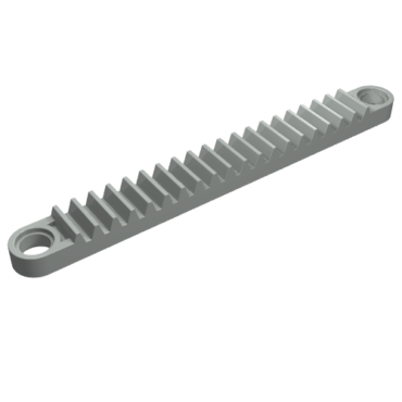 6592 - Technic, Gear Rack 1 x 10 with Holes
