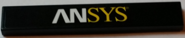 6636pb152 - Tile 1 x 6 with 'ANSYS' Pattern (Sticker) - Set 75908