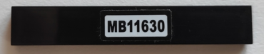 6636pb178 - Tile 1 x 6 with 'MB11630' Pattern (Sticker) - Set 76047