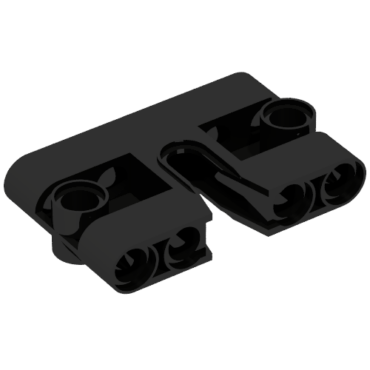 67139 - Technic, Pin Connector Block, Liftarm 1 x 3 x 5 with Cutout