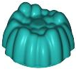 68212 - Minifigure, Hair Small Stud Size Spiky Tuft