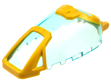 69564pb01 - Windscreen 7 x 4 x 2 Canopy with Pearl Gold Armor and Handle Pattern