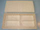 700eD - Brick 10 x 20 with Bottom Tubes in Single Row Around Edge, with '+' Cross Support