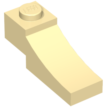 70681 - Arch 1 x 3 Inverted