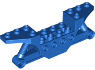 70682 - Vehicle, Base 2 x 10 with 4 Pin Holes (Quad Bike Half)