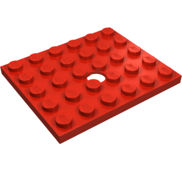 711 - Plate, Modified 5 x 6 with Hole