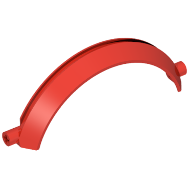 71689 - Technic, Panel Car Mudguard Arched 13 x 2 x 5 Half Circle