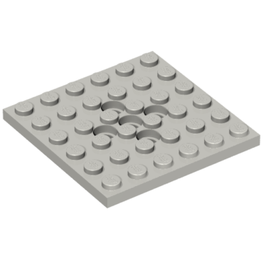 73110 - Plate, Modified 6 x 6 with 5 Pin Holes