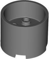 73111 - Brick, Round 3 x 3 x 2 with Recessed Center and Axle Hole