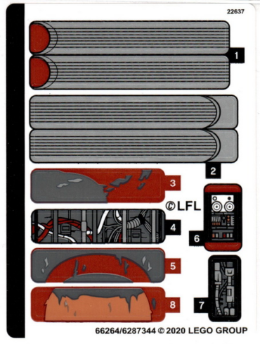 75271stk01 - Sticker Sheet for Set 75271 - (66264/6287344)