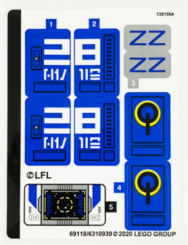 75293stk01 - Sticker Sheet for Set 75293 - (69118/6310939)
