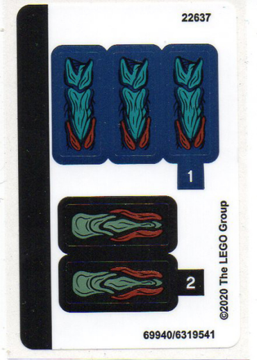 76145stk01 - Sticker Sheet for Set 76145 - (69940/6319541)