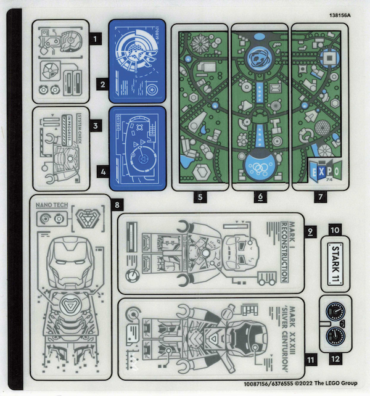 76216stk01 - Sticker Sheet for Set 76216 - (10087156/6376555)