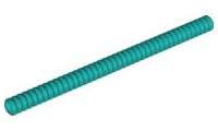 78c14 - Hose, Ribbed 7mm D. 14L / 11.2cm