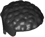 79688 - Minifigure, Hair Male, Coiled with Straight Sides