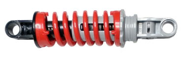79717c01 - Technic, Shock Absorber 9L with Black and Light Bluish Gray Ends