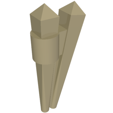 79735 - Minifigure, Utensil Chopsticks