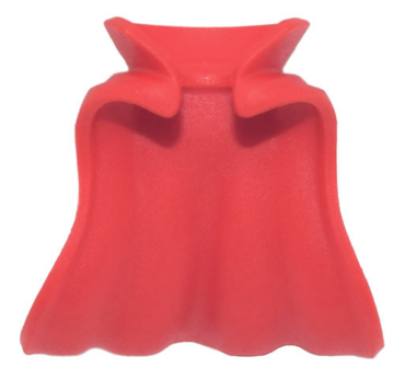 79786 - Minifigure Cape Rubber, Billowing with High Rounded Collar (Cloak of Levitation)