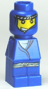 85863pb031 - Microfigure Orient Bazaar Merchant Blue (4594144)