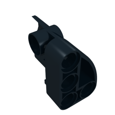 87080 - Technic, Panel Fairing # 1 Small Smooth Short, Side A