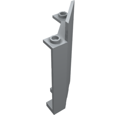 87421 - Panel 3 x 3 x 6 Corner Wall without Bottom Indentations