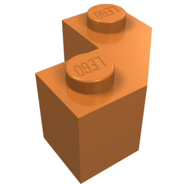 87620 - Brick, Modified Facet 2 x 2